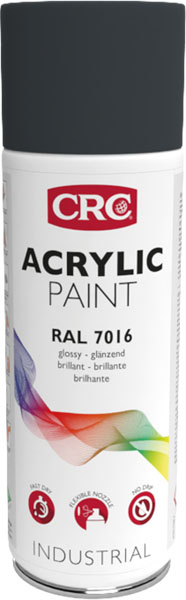 CRC Acrylic Paint RAL 7016 Anthrazitgrau, 400 ml Spraydose