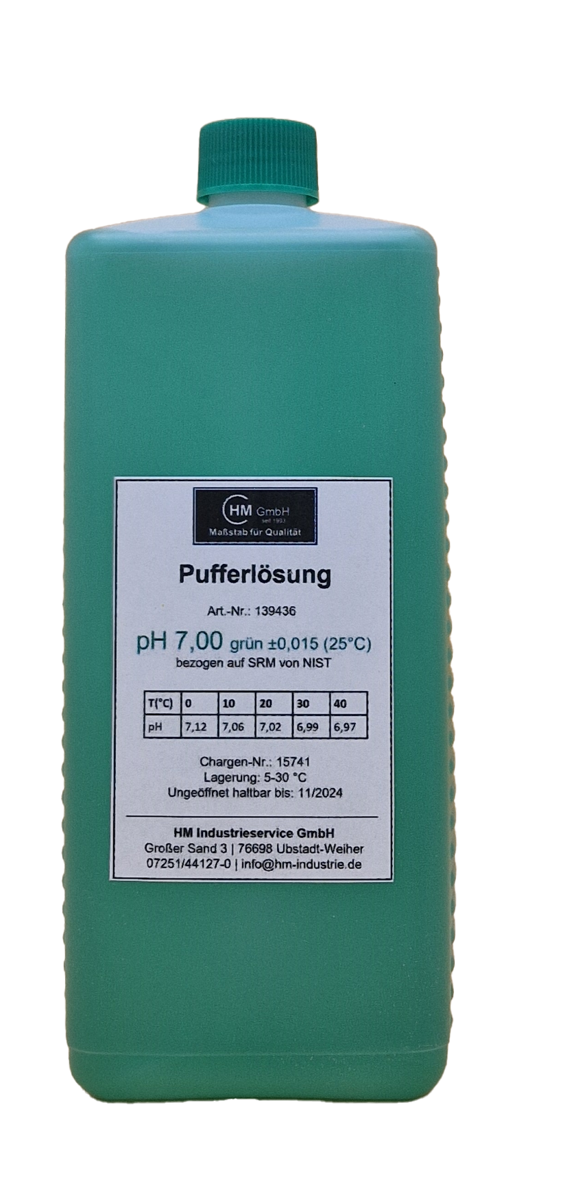 Pufferlösung pH 7,00 (grün)