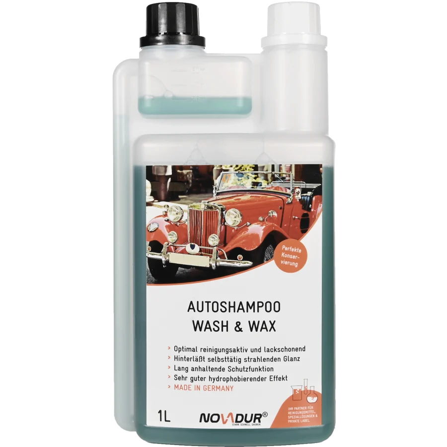 Autoshampoo Wash & Wax 1 L Flasche