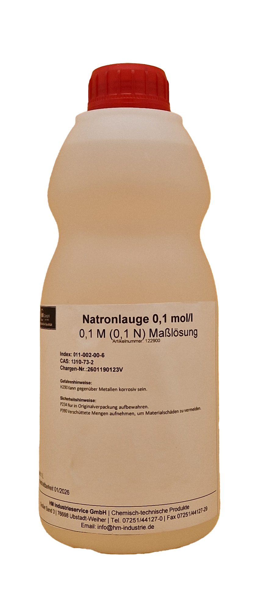 Natronlauge 0,1 mol/l (0,1N) Maßlösung